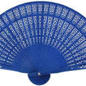Sandalwood Fan Blue